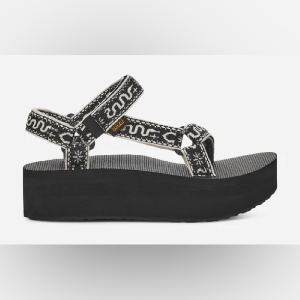 Teva Flatform Universal Bandana Black/Birch Size 10